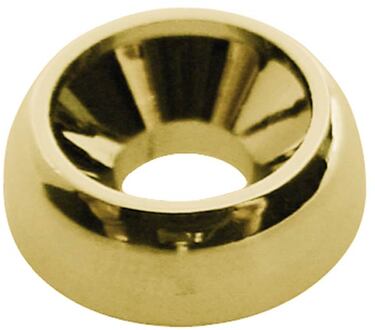 Boston W-730-G halsrevetten halsrevetten, goud, 14,0mm, 4 stuks