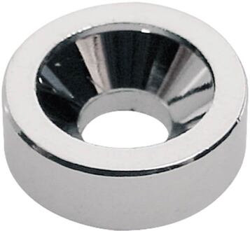 Boston W-740-C halsrevetten halsrevetten, chroom, 14,0mm, 4 stuks