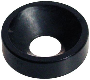 Boston W-750-B halsrevetten halsrevetten, zwart, 14,0mm, 4 stuks