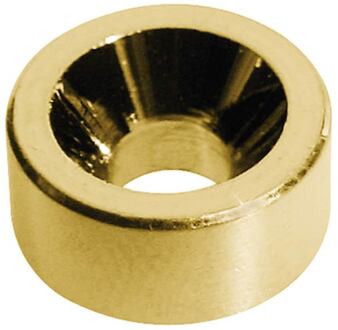 Boston W-760-G halsrevetten halsrevetten, goud, 13,0mm, 4 stuks