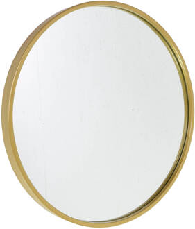 Boston wandspiegel rond - Goud - Metaal - Ø45cm - Industrieel