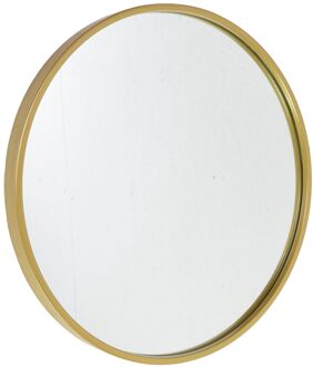 Boston wandspiegel rond - Goud - Metaal - Ø45cm - Industrieel