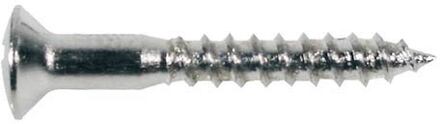Boston WS-14-C screw, 2,4x16mm, 12pcs, oval countersunk, for HB pu ring long, chrome
