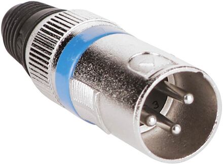 Boston XLR-1-MV xlr plug xlr plug, male, 3-polig, nikkel