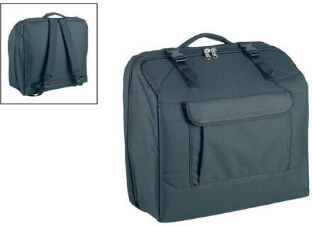 Boston Z-414-BK accordeon tas accordeon tas, zwart, 2 rugriemen, voor 41 toetsen, 120 bassen, 4 korig