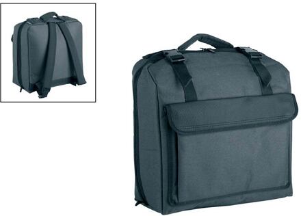 Boston Z-DIA-BK accordeon tas accordeon tas, zwart, 2 rugriemen, voor diatonische modellen