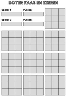 Boter Kaas En Eieren Spel - Andries B.V.