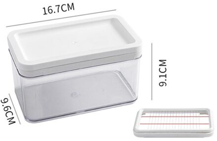 Boter Opbergdoos Kaas Dunschiller Kaasschaaf Cutter Snijden Vers Houden Kaas Case Behoud Container Voor Keuken Gereedschap 3 Points