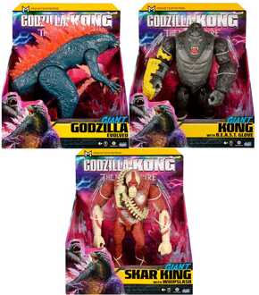 BOTI Godzilla x Kong The new Empire Action Figures Deluxe elek Figures 28 cm Assortment (4)