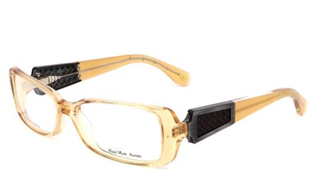 Bottega Veneta Bv0005o Amber Rechthoekige Bril Beige