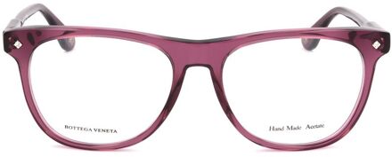 Bottega Veneta Bv0162o Bril Paarse Acetaat Monturen - maat