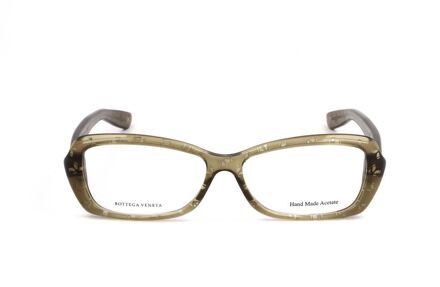 Bottega Veneta Bv0170o 04ac Olijfgroene Zonnebril Kaki