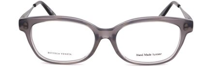 Bottega Veneta Bv0180o Rechthoekige Zonnebril Grijs