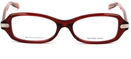 Bottega Veneta Bv0190o Zonnebril Donker Havanaroze Donkerrood