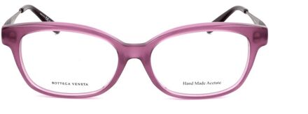 Bottega Veneta Bv0191o Paarse Kattenoog Bril - maat Lila