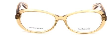 Bottega Veneta Bv0220o Amber Ovale Bril Bruin