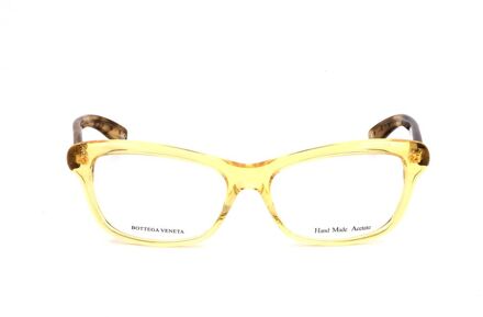 Bottega Veneta Bv0220o Rechthoekige Zonnebril - maat Geel