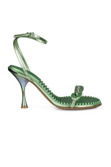 Bottega Veneta Dot Sandalen Groen