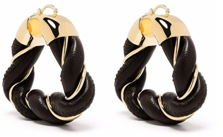 Bottega Veneta Earrings Bottega Veneta , Black , Dames - ONE Size