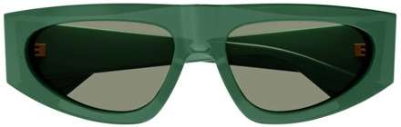 Bottega Veneta Glasses Bottega Veneta , Green , Unisex - 57 MM