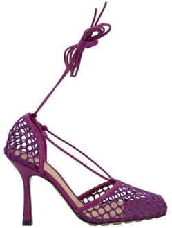 Bottega Veneta Leather sandals Bottega Veneta , Purple , Dames - 38 1/2 EU