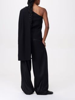 Bottega Veneta Off-shoulder Gelaagde Breisel Top Zwart