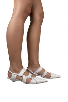 Bottega Veneta Sandalen BV Punt Wit - EU 41