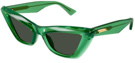 Bottega Veneta Sunglasses Bottega Veneta , Green , Dames - 53 MM