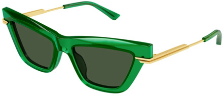 Bottega Veneta Sunglasses Bottega Veneta , Green , Unisex - 54 MM