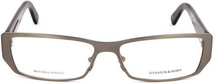 Bottega Veneta Zilveren Titanium Bril (Monturen)