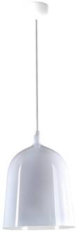 Bottle hanglamp, Ø 20 cm, wit/wit wit, wit
