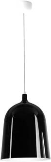 Bottle hanglamp, Ø 20 cm, zwart/wit zwart, wit