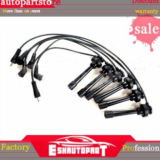 Bougie Kabel Draden Set voor Pajero Montero Sport Challenger Nativa Triton L200 6G72 6G74 MD371794 MD338249 MD371980