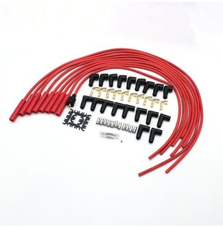 Bougiekabel Set 8Mm Super Voorraad Universele Met Graphite Duurzaam Bougiekabel Set Auto Accessoires 4040R