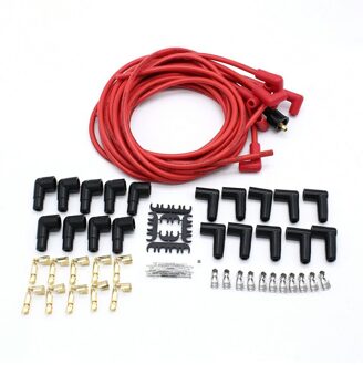 Bougiekabel Set 8Mm Super Voorraad Universele Met Graphite Duurzaam Bougiekabel Set Auto Accessoires 4041R