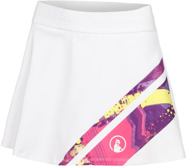 Bounce Rok Dames-Wit,Veelkleurig - XL
