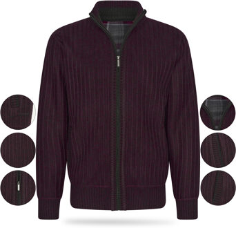 Bounded jacket burgundy Rood - S