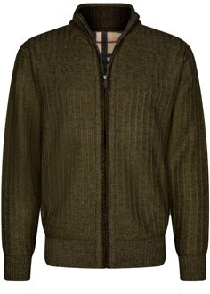 Bounded jacket zwart Groen