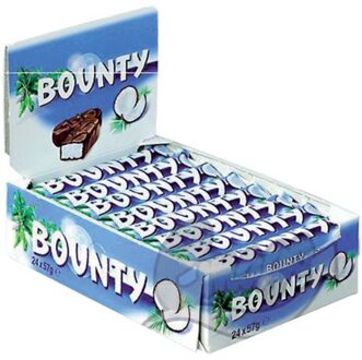 Bounty Snoep bounty reep 24x57 gram