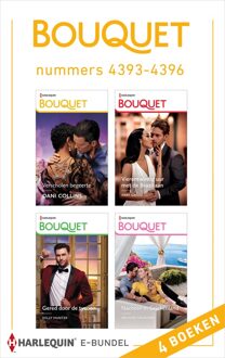 Bouquet e-bundel nummers 4393 - 4396 - Melanie Milburne, Abby Green, Kelly Hunter, Dani Collins - ebook