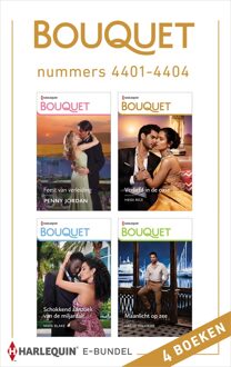 Bouquet e-bundel nummers 4401 - 4404 - Cathy Williams, Heidi Rice, Penny Jordan, Maya Blake - ebook