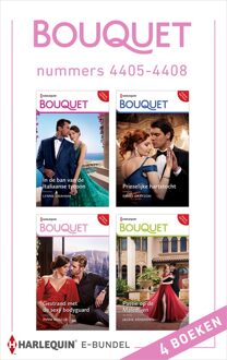 Bouquet e-bundel nummers 4405 - 4408 - Lynne Graham, Jackie Ashenden, Pippa Roscoe, Emmy Grayson - ebook