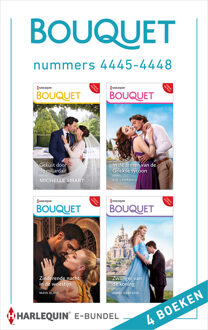 Bouquet e-bundel nummers 4445 - 4448 - Kim Lawrence, Maya Blake, Michelle Smart, Emmy Grayson - ebook