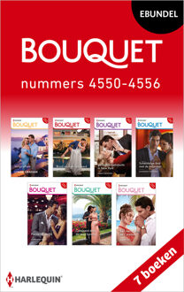 Bouquet e-bundel nummers 4550 - 4556 -  Annie West (ISBN: 9789402568615)