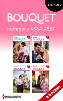 Bouquet e-bundel nummers 4564 - 4567 -  Carol Marinelli (ISBN: 9789402569735)