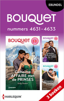 Bouquet e-bundel nummers 4631 - 4633 -  Kelly Hunter, Lorraine Hall, Michelle Smart (ISBN: 9789402574678)