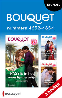 Bouquet e-bundel nummers 4652 - 4654 -  Cathy Williams, Jackie Ashenden, Lorraine Hall (ISBN: 9789402576351)