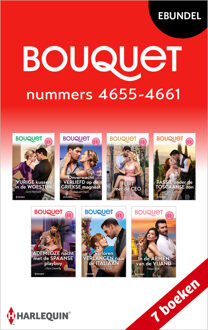 Bouquet e-bundel nummers 4655 - 4661 -  Carol Marinelli (ISBN: 9789402576801)