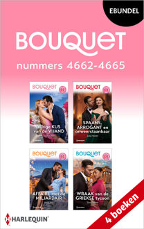 Bouquet e-bundel nummers 4662 - 4665 -  Caitlin Crews, Heidi Rice, Kate Hewitt, Tara Pammi (ISBN: 9789402577402)