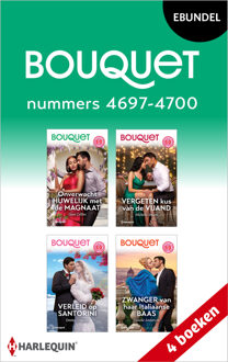 Bouquet e-bundel nummers 4697 - 4700 -  Dani Collins (ISBN: 9789402580808)
